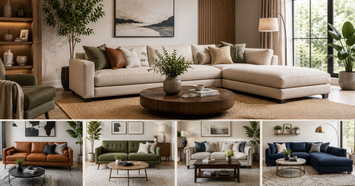 Best Sofa Styles to Make Your Living Room Feel Complete