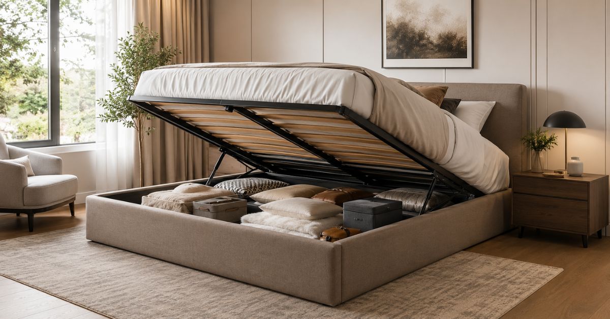 Why Ottoman Beds Are Best for Extra Bedroom Storage